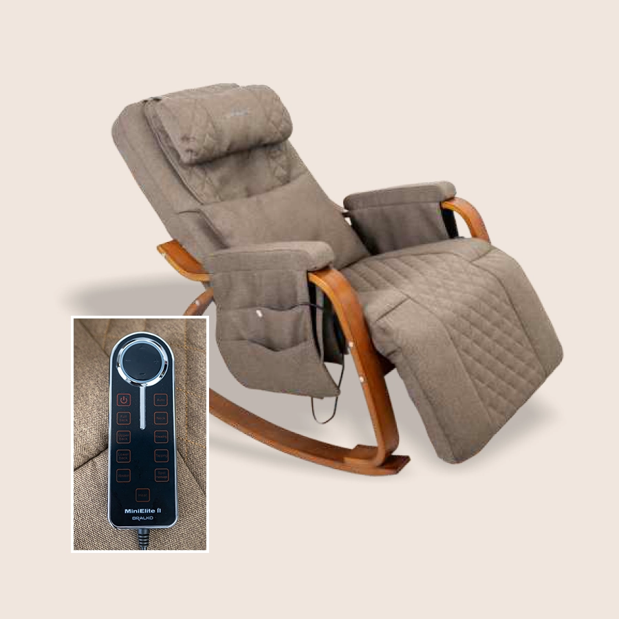 MINI ELITE 2v1 – Masažni počivalnik, gugalnik