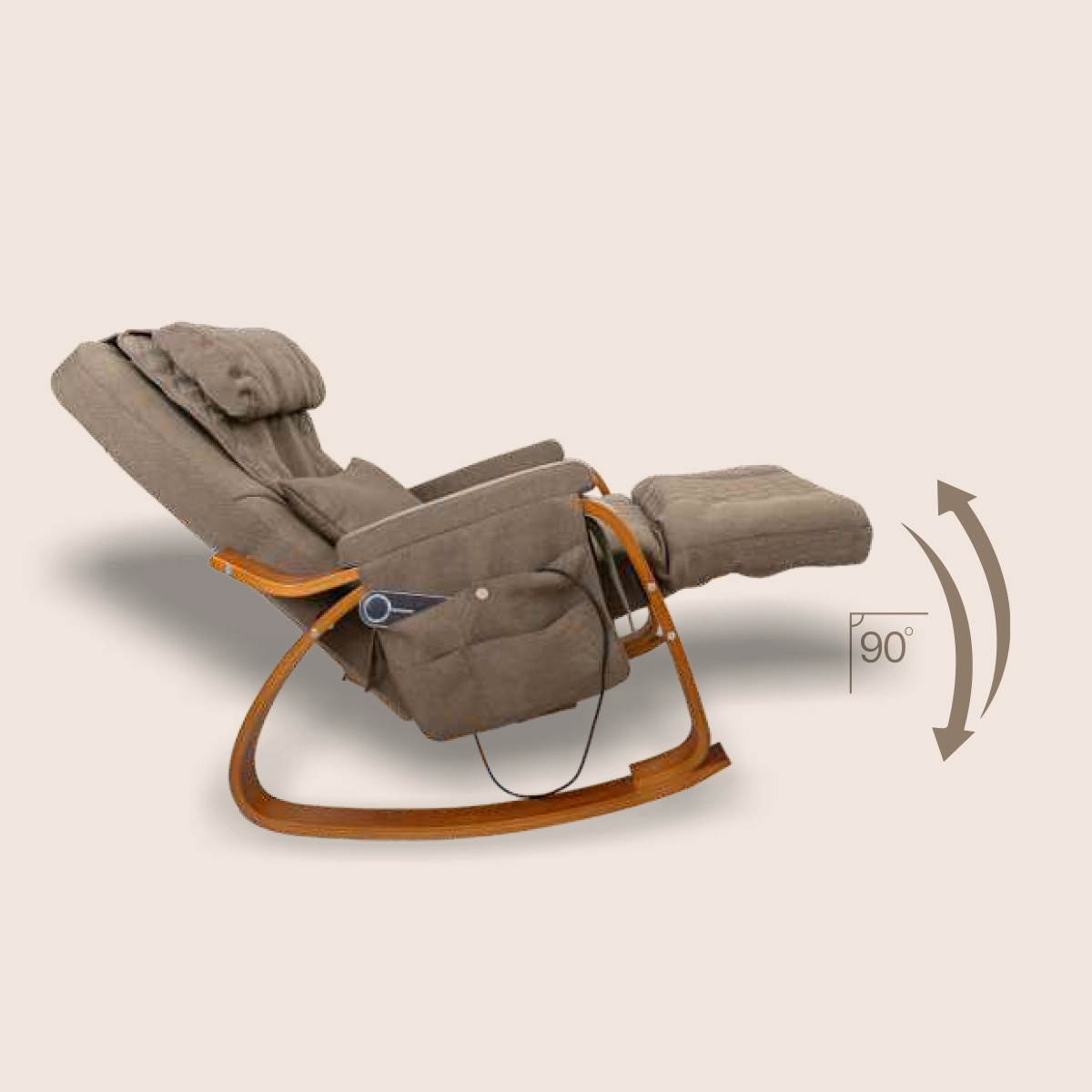 MINI ELITE 2v1 – Masažni počivalnik, gugalnik