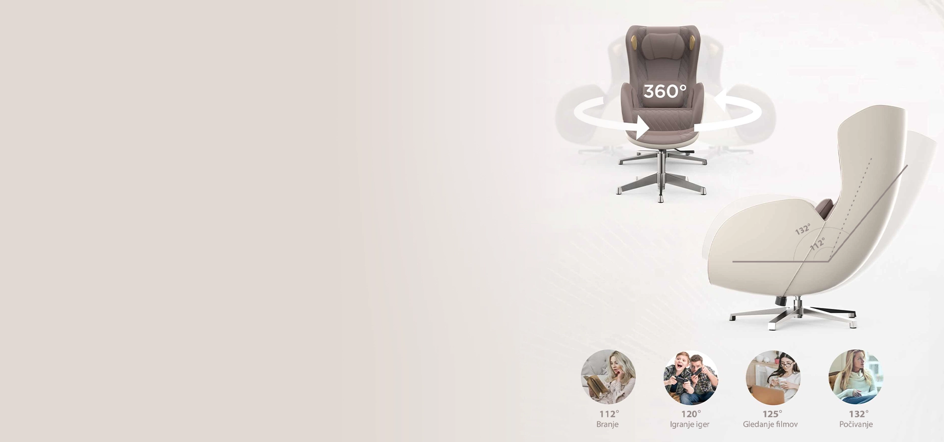 Mini Elite 182 – mini masažni počivalnik za dom ali pisarno